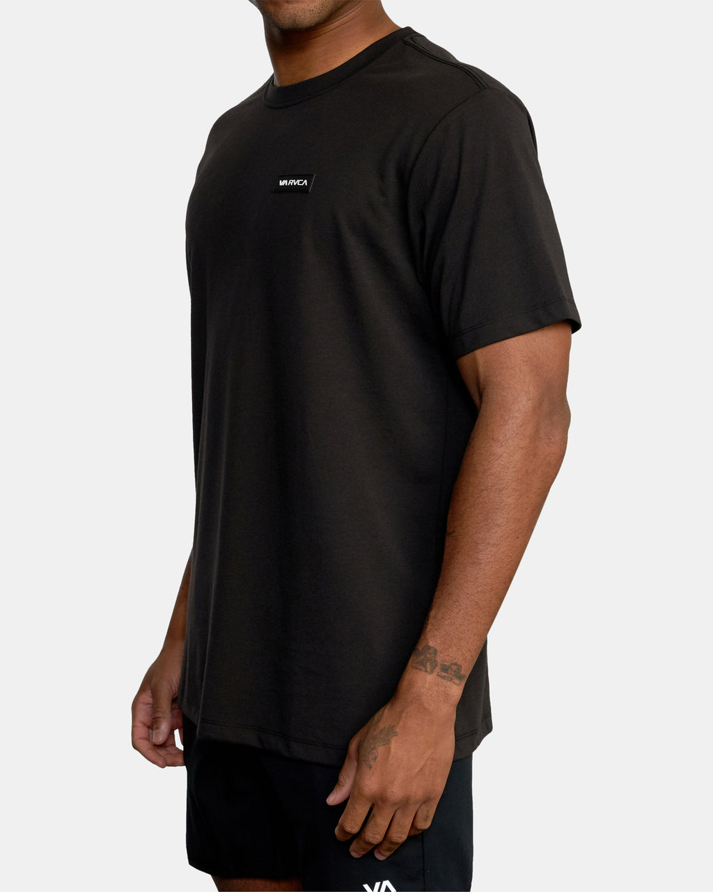 Rvca Icon Schwarzes T-Shirt
