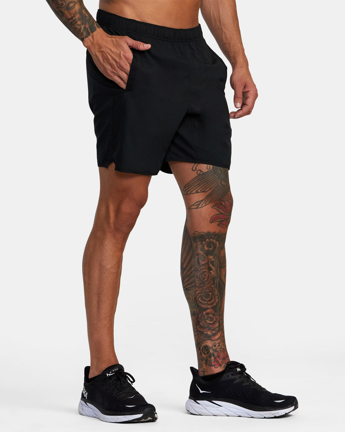 Pantalones cortos Rvca Sport Yogger IV Black | Pantalones cortos de Hombre | Todos los pantalones de hombre | surfdevils.com