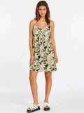 Volcom Frondly Fire Dress Black Combo