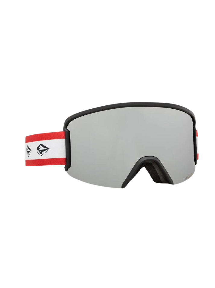 volcom snowboard goggles Volcom Garden Iconic Stone Silver Chrome Snow Goggles