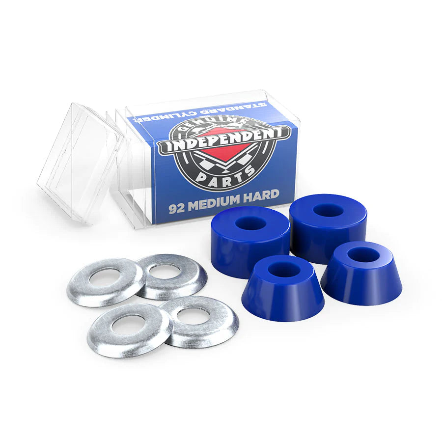 Independent Standard Cylinder Rubbers - Medium Hart 92A Blue