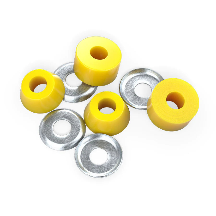 Independent Standard Cylinder Rubbers - Super Hart 96A Yellow | Collection_Zalando | Skate Rubbers / Bushings | Skate Shop | Tables, Axles, Wheels,... | surfdevils.com