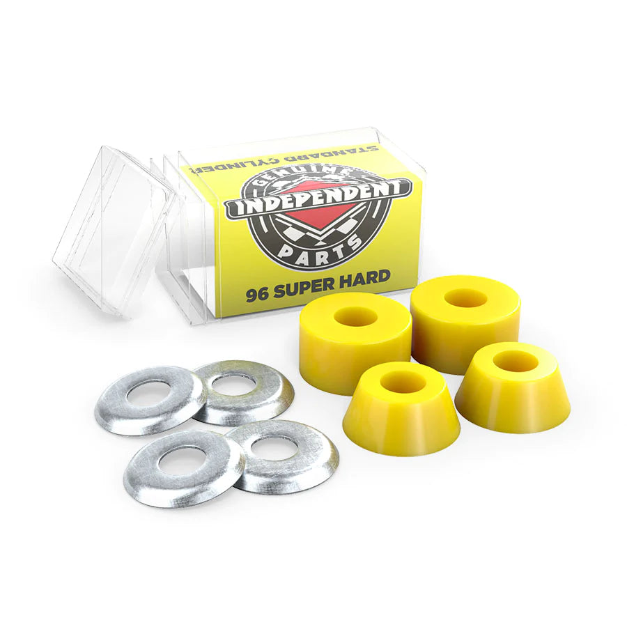 Gomas Independent Standard Cylinder - Super Hart 96A Yellow | Borrachas / Buchas de Skate | Coleção_Zalando | Koongo | Loja de skate | Mesas, Eixos, Rodas,... | Novos produtos | Não Koongo | Produtos mais recentes | Produtos mais vendidos | Produtos mais vendidos | surfdevils.com