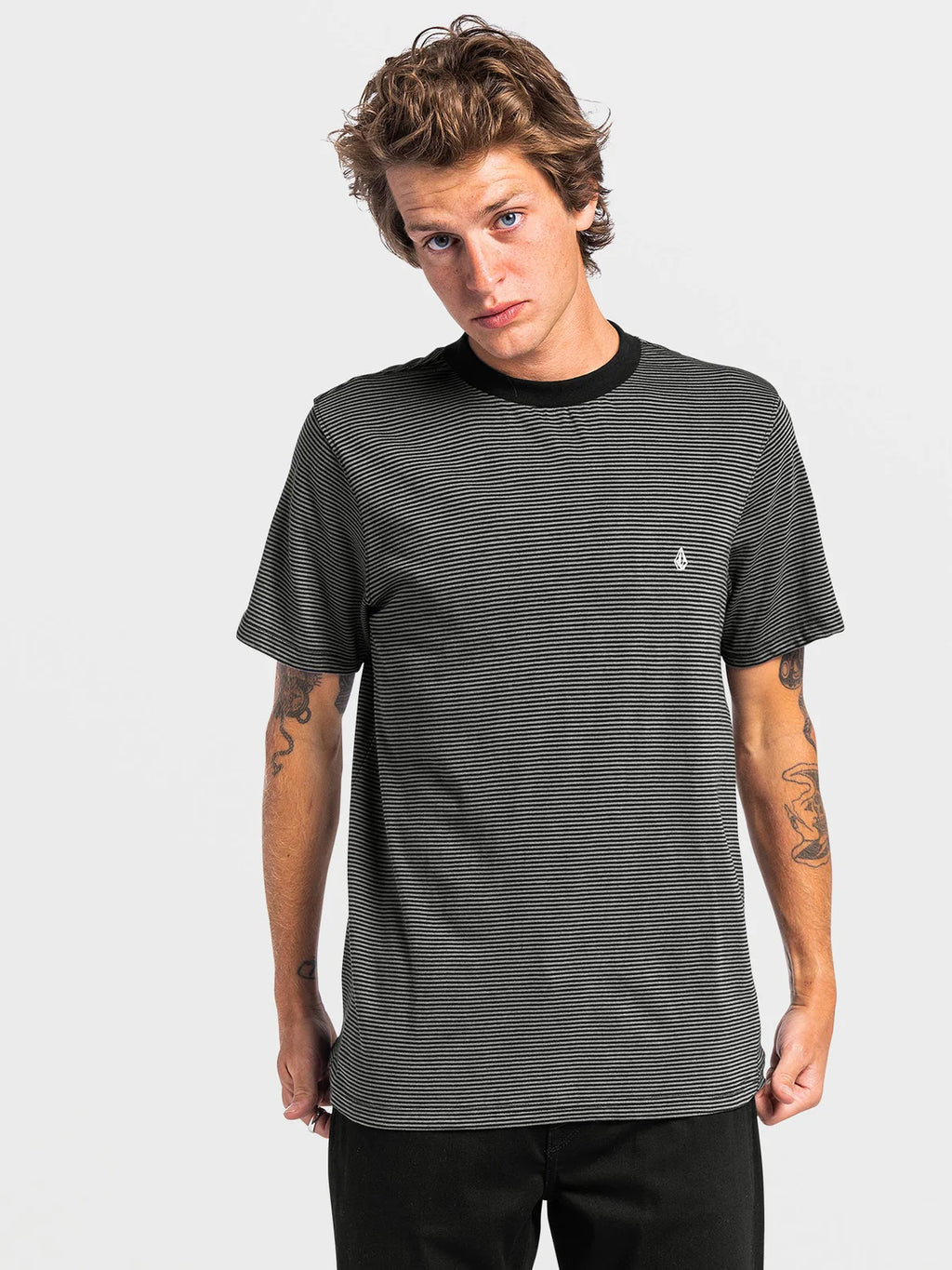 T-shirt blanc cassé Volcom Mr. Liberty