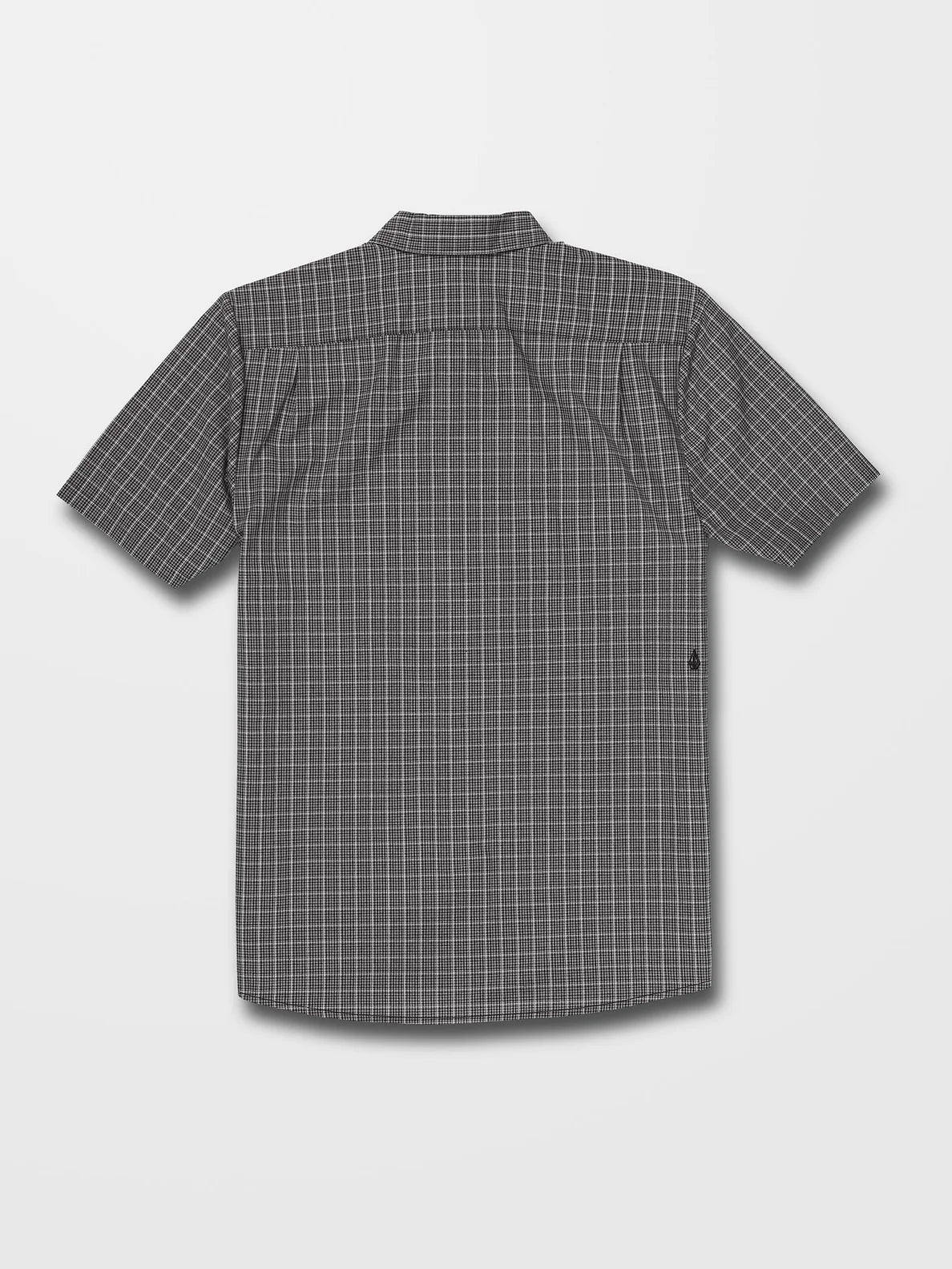 Volcom Mini Check Woven Black Shirt