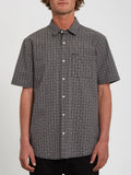 Camisa Volcom Mini Check Woven Black