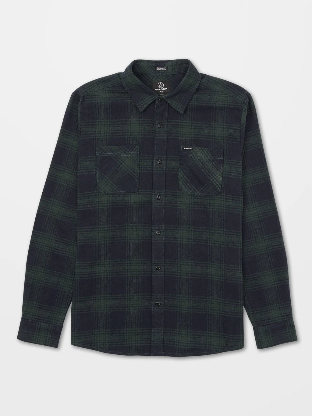 Volcom Tone Stone LS Cedar Green Shirt