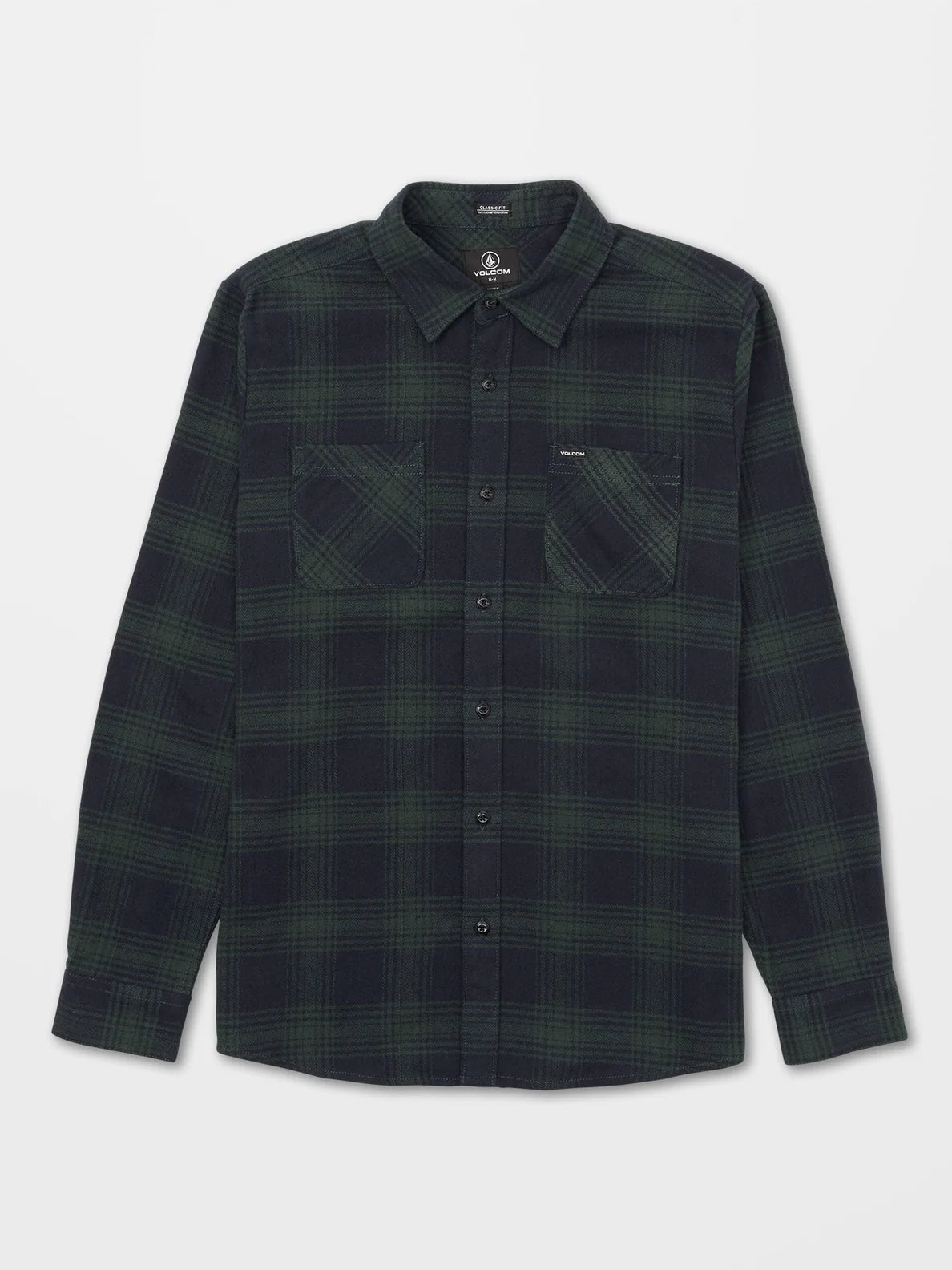 Volcom Tone Stone LS Hemd in Zederngrün | HEMDEN, DIE UNS GEFALLEN | Kein Koongo | meistverkaufte Produkte | Meistverkaufte Produkte | Neue Produkte | Neueste Produkte | surfdevils.com