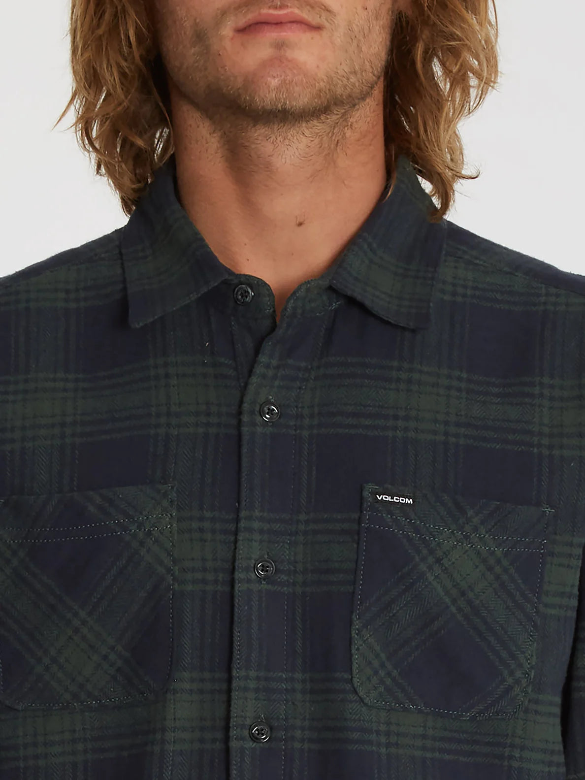 Volcom Tone Stone LS Hemd in Zederngrün | HEMDEN, DIE UNS GEFALLEN | Kein Koongo | meistverkaufte Produkte | Meistverkaufte Produkte | Neue Produkte | Neueste Produkte | surfdevils.com