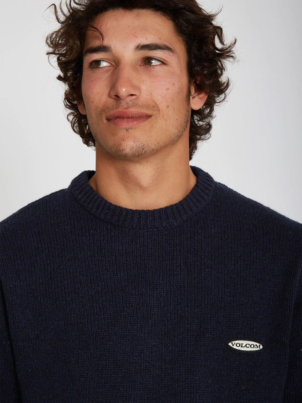 Jersey Volcom Edmonder Sweater Navy
