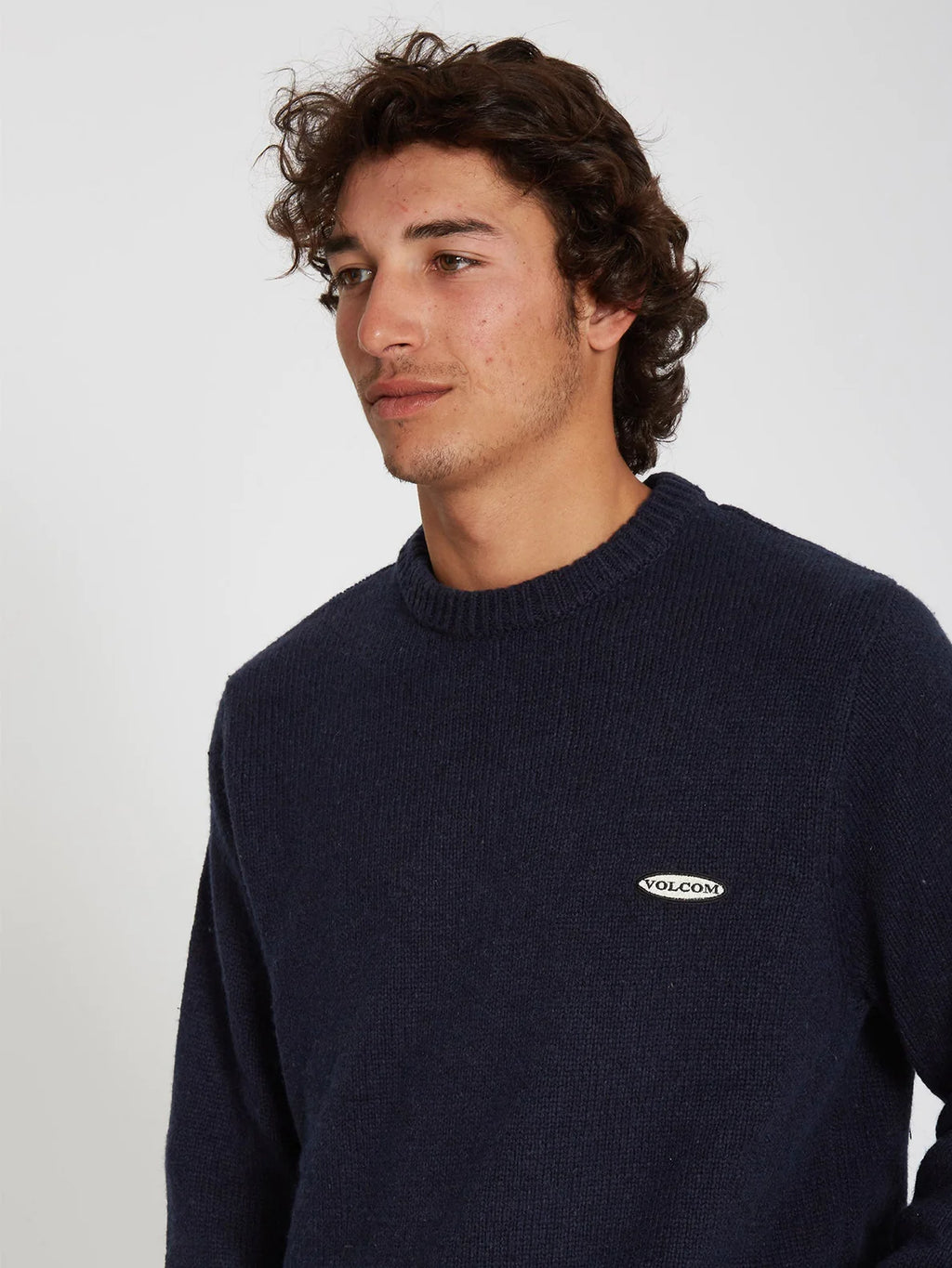 Jersey Volcom Edmonder Sweater Navy