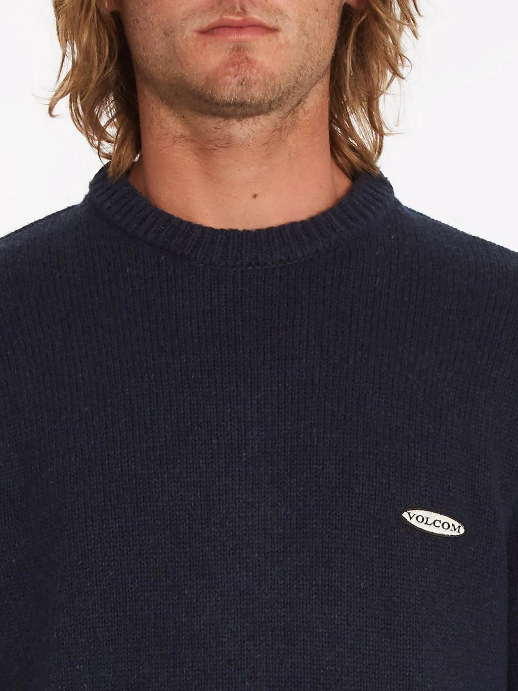Jersey Volcom Edmonder Sweater Navy