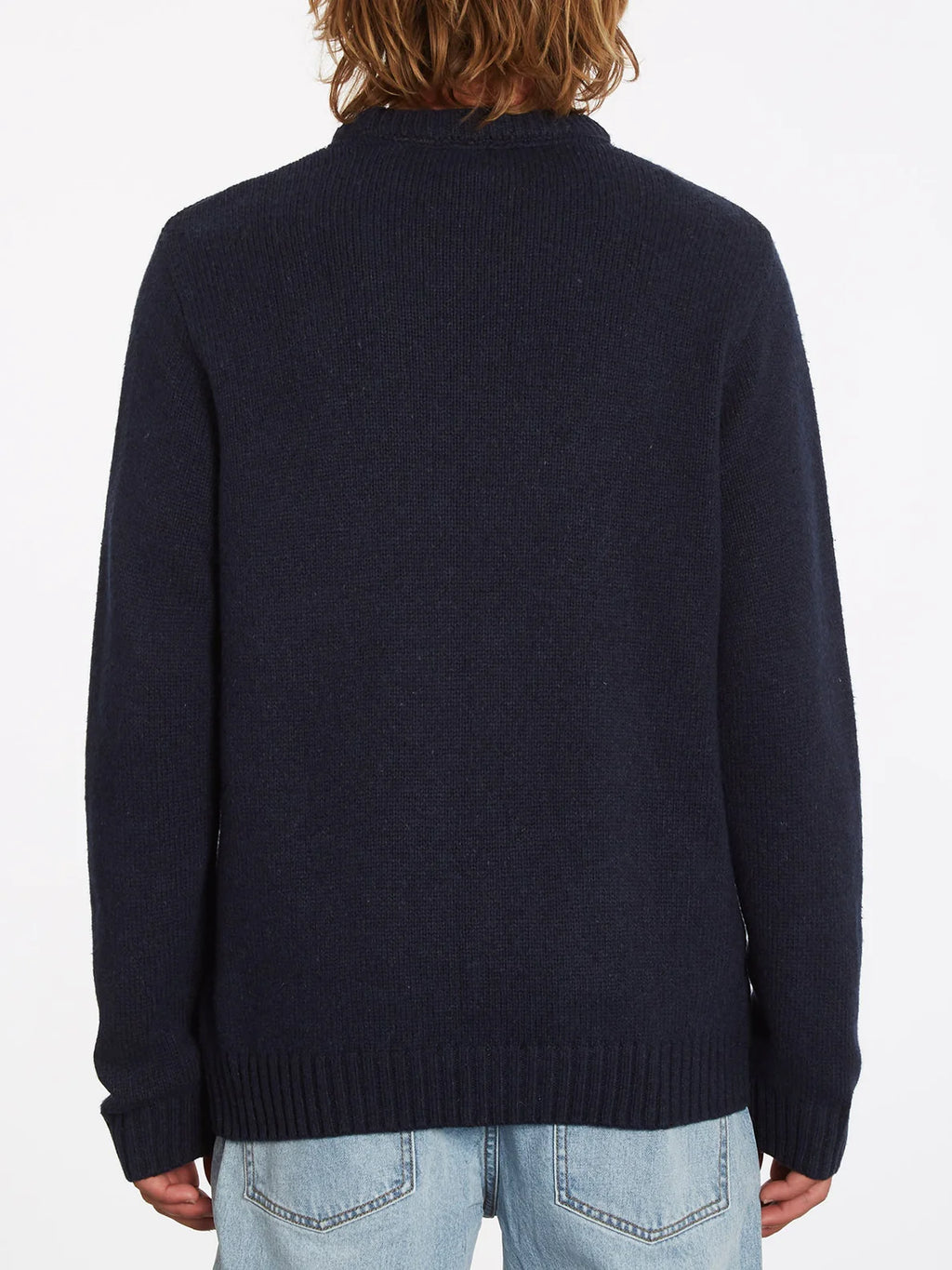 Jersey Volcom Edmonder Sweater Navy