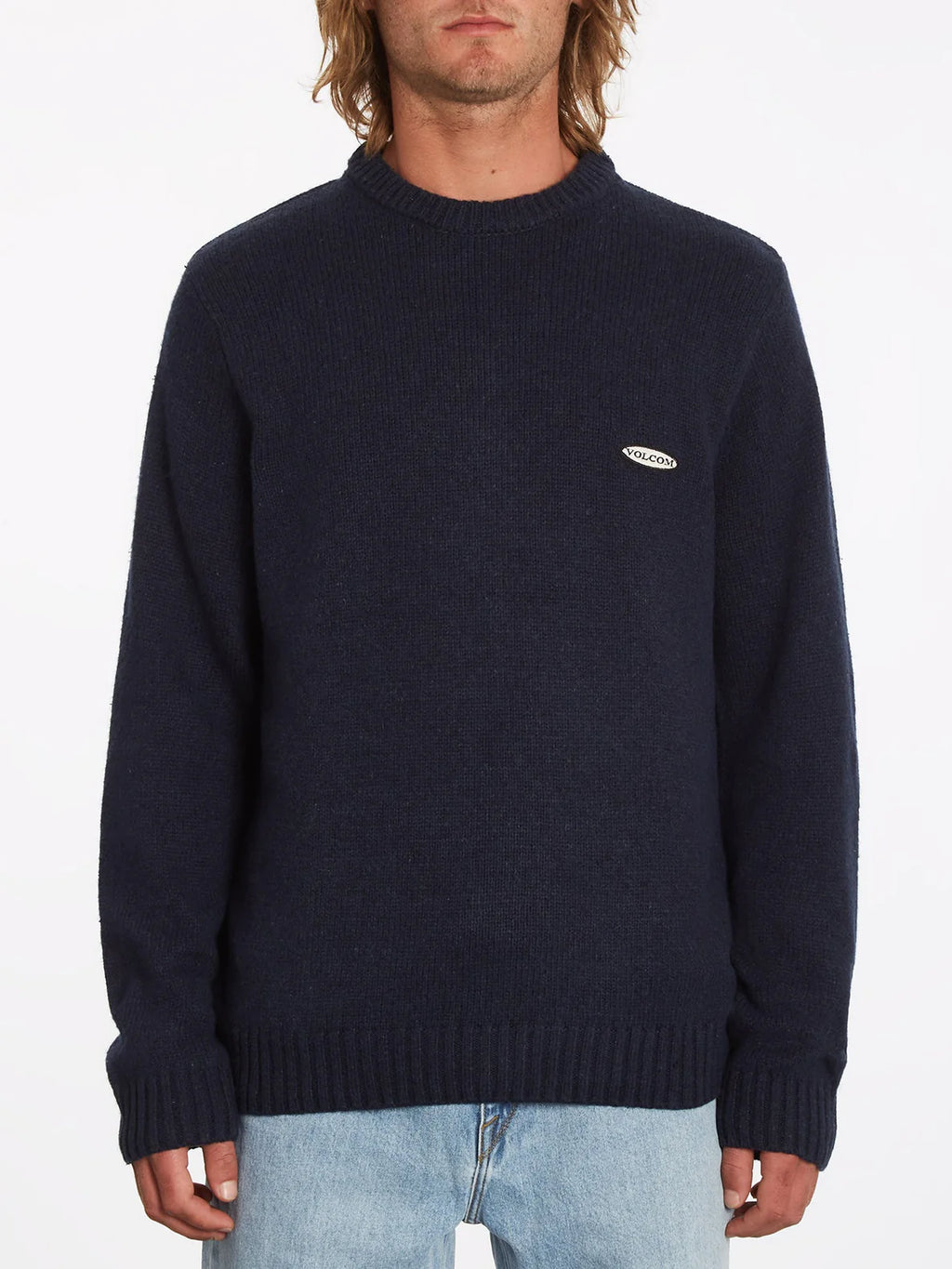 Jersey Volcom Edmonder Sweater Navy