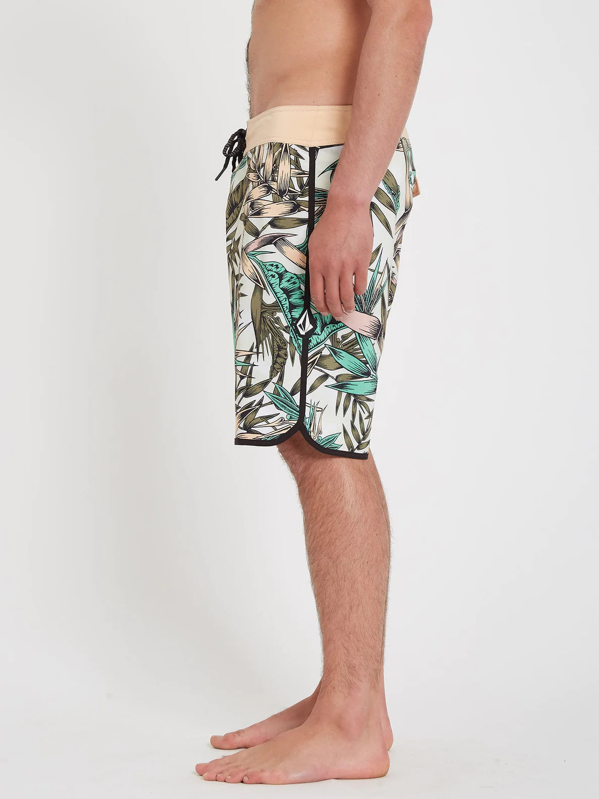 Volcom Scallop Mod 19" Badeanzug Martini Olive