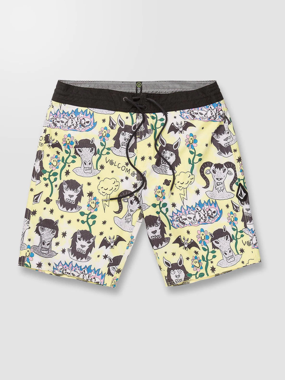 Volcom Saturate Surf Vitals Ozzy Stoney 19" Glimmer Yellow