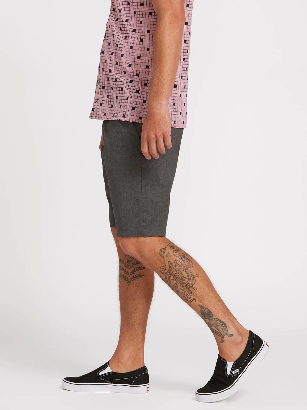 Volcom Frickin Modern Stretch Shorts 19" Charcoal