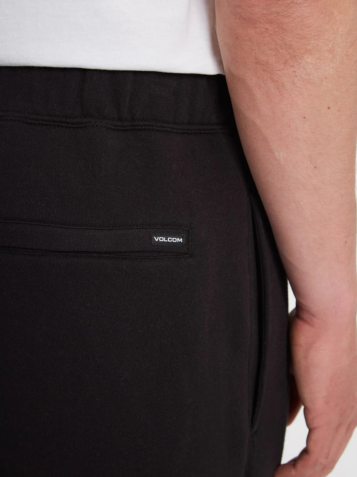Pantalon corto Volcom Iconic Stone Fleece Short Black