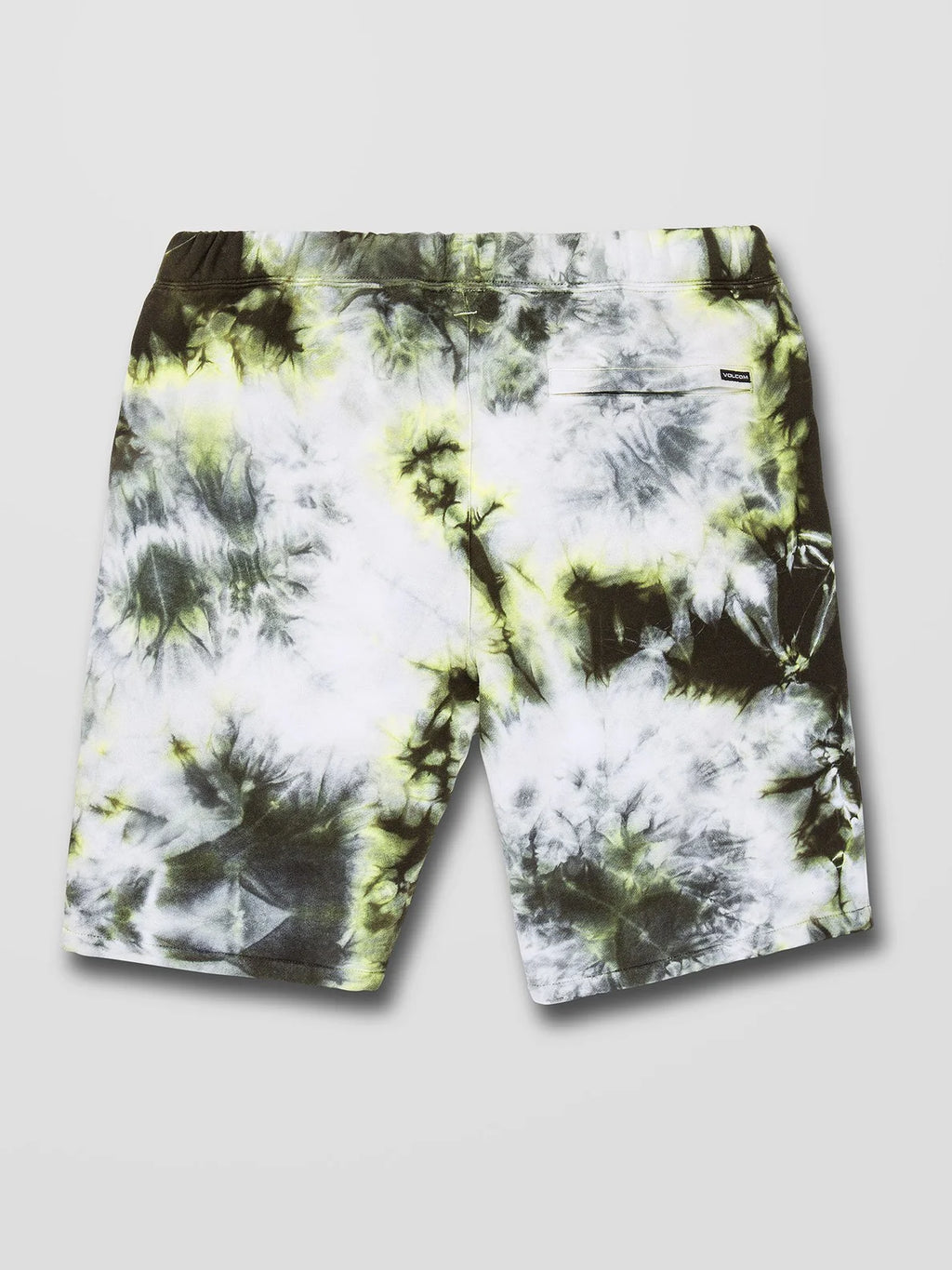 Volcom Iconic Stone Plus Fleece Short Pants Lime Tie Dye
