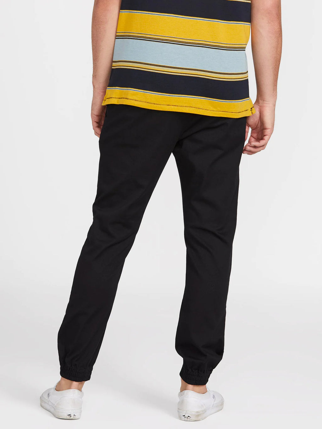 Pantaloni elastici neri di Volcom Fickin Slim Jogger