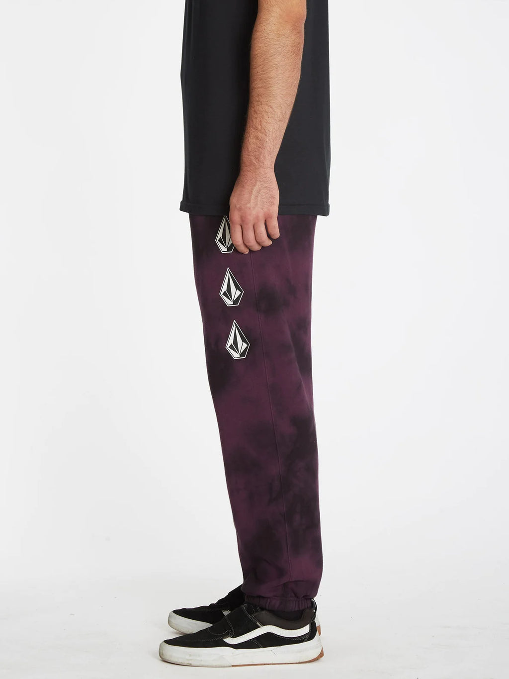 Pantalón elástico Volcom Jogger Stone Plus Fleece Pant Mulberry