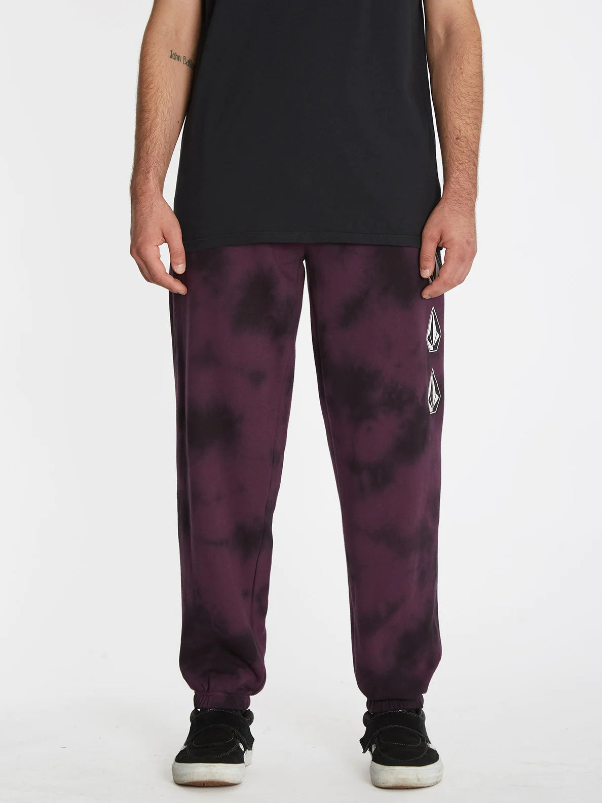 Pantaloni elasticizzati Mulberry in pile Jogger Stone Plus di Volcom