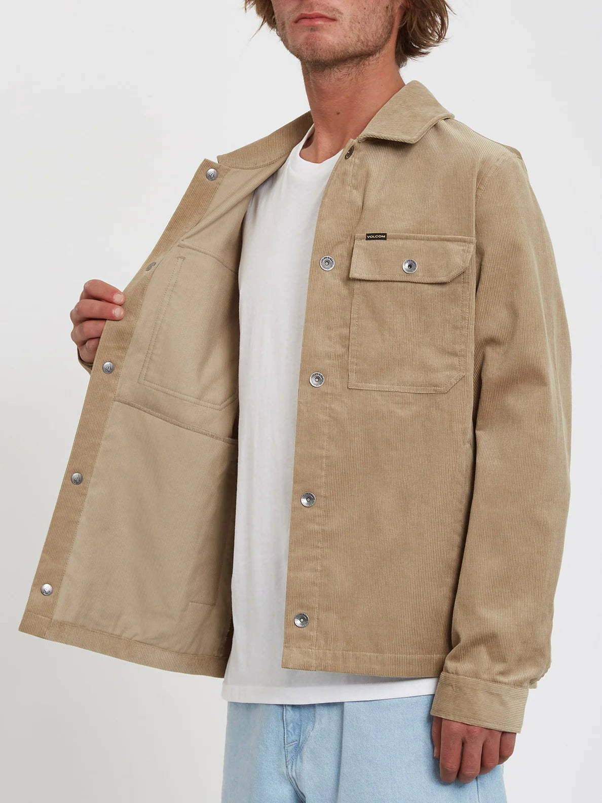 Volcom Likeaton Khaki Jacket | Best selling products | No Koongo | surfdevils.com