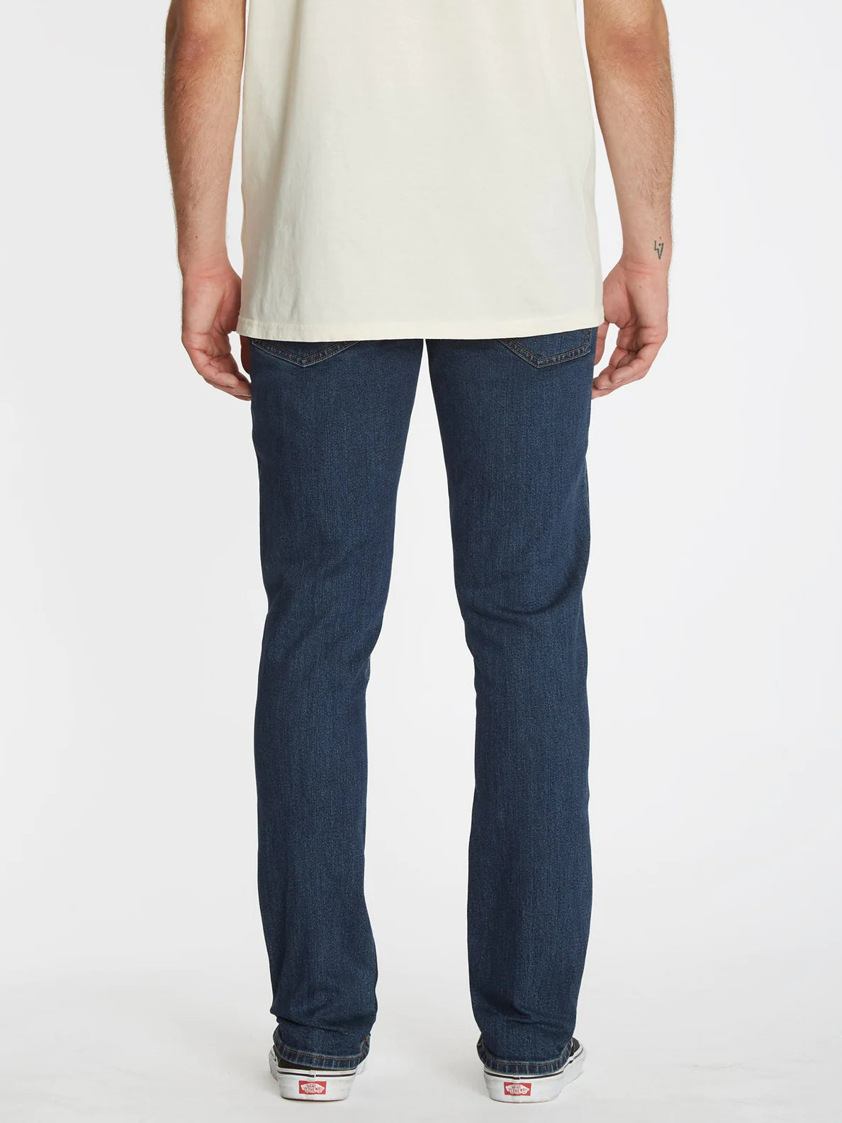 Volcom 2x4 Denim Dirty Med Blue Jeans Pants