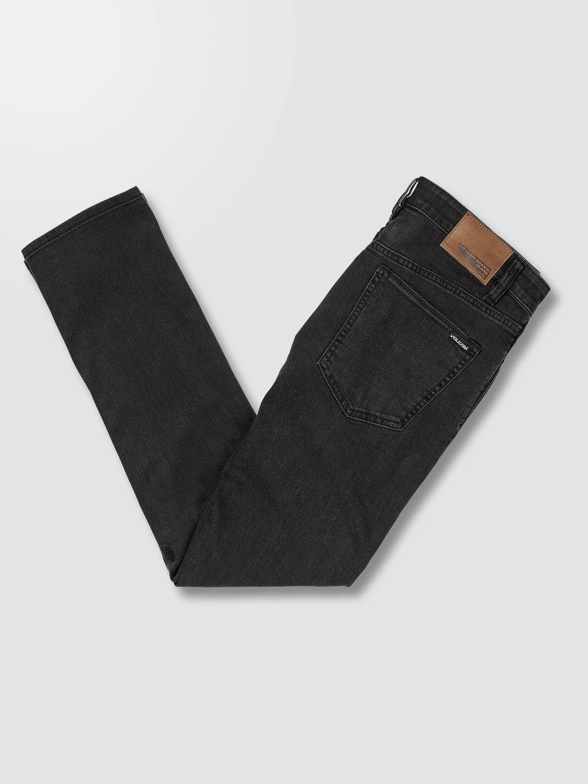 Volcom 2x4 Denim Ink Black Jeans
