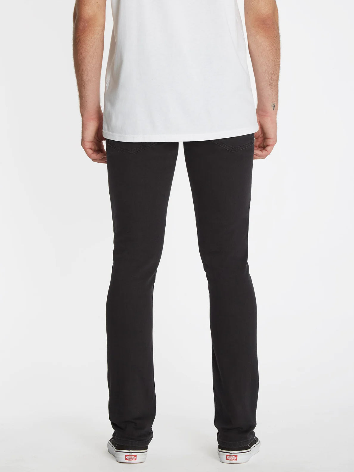 Volcom 2x4 Denim Ink Black Jeans