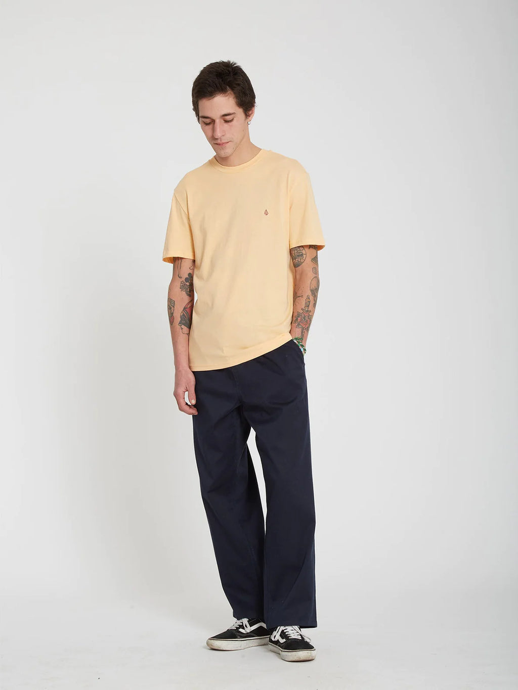 Camiseta Volcom Solid Stone Cream Blush