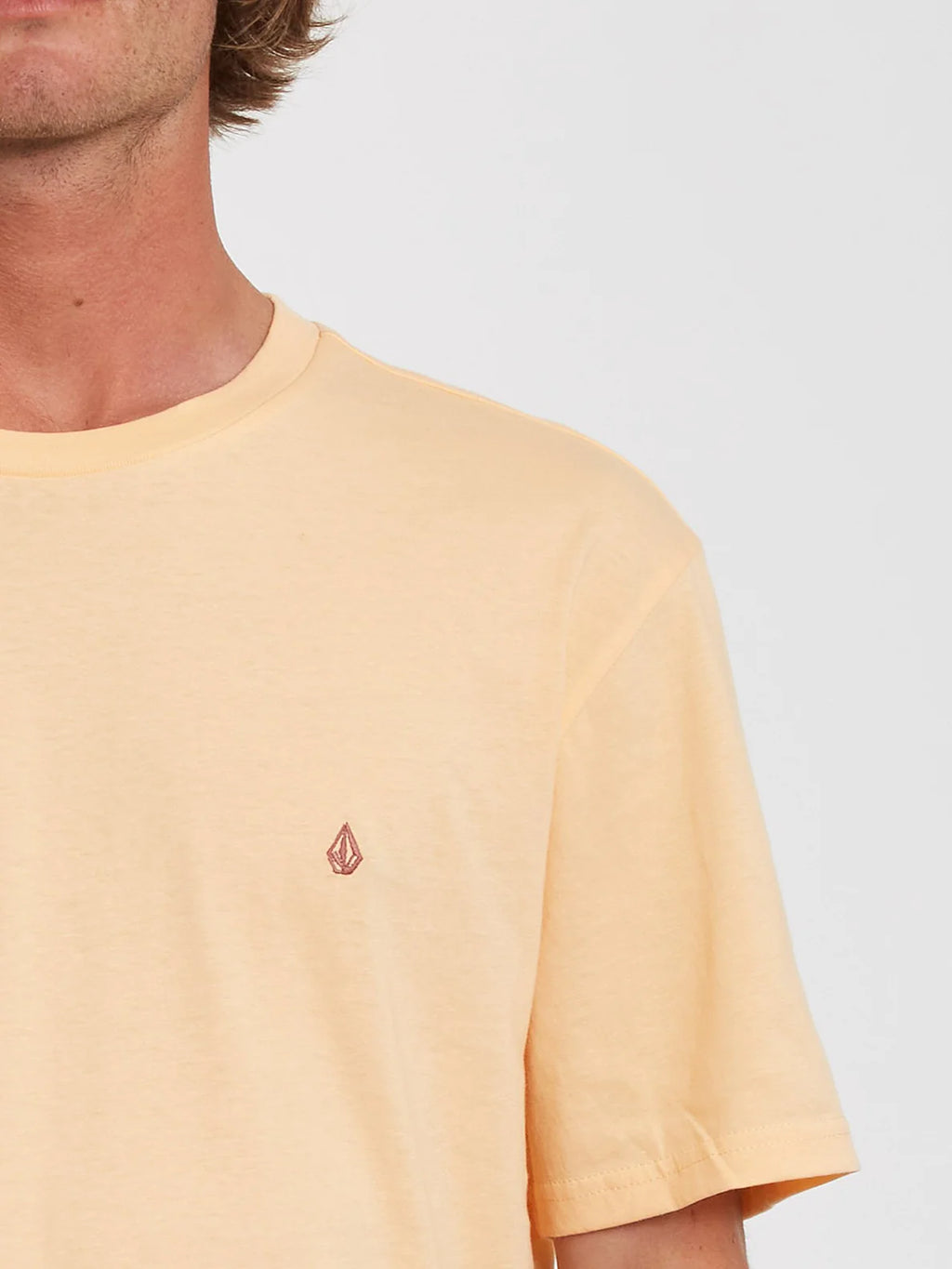 Camiseta Volcom Solid Stone Cream Blush