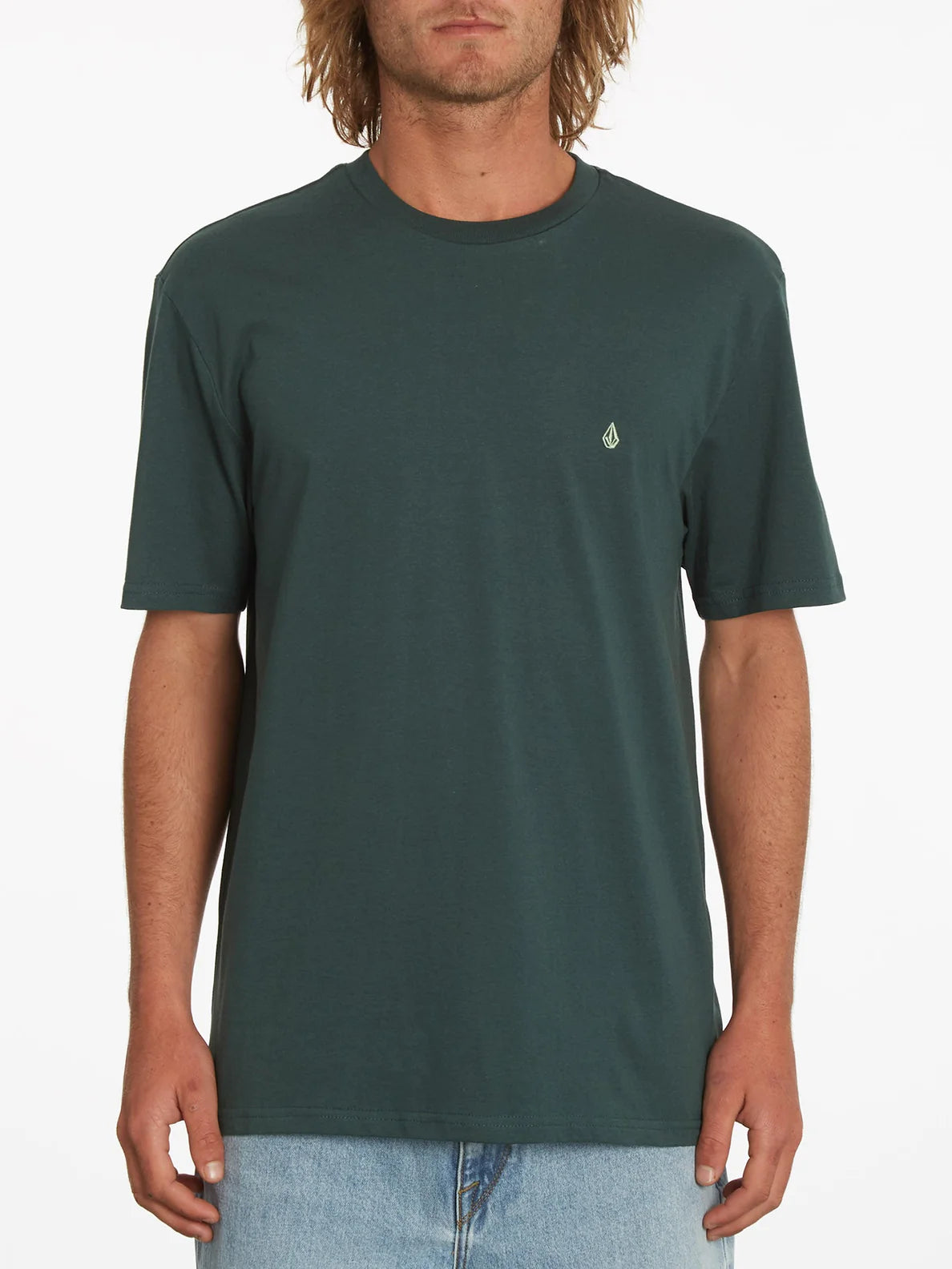 Camiseta Volcom Stone Blanks Cedar Green | Best selling products | No Koongo | surfdevils.com