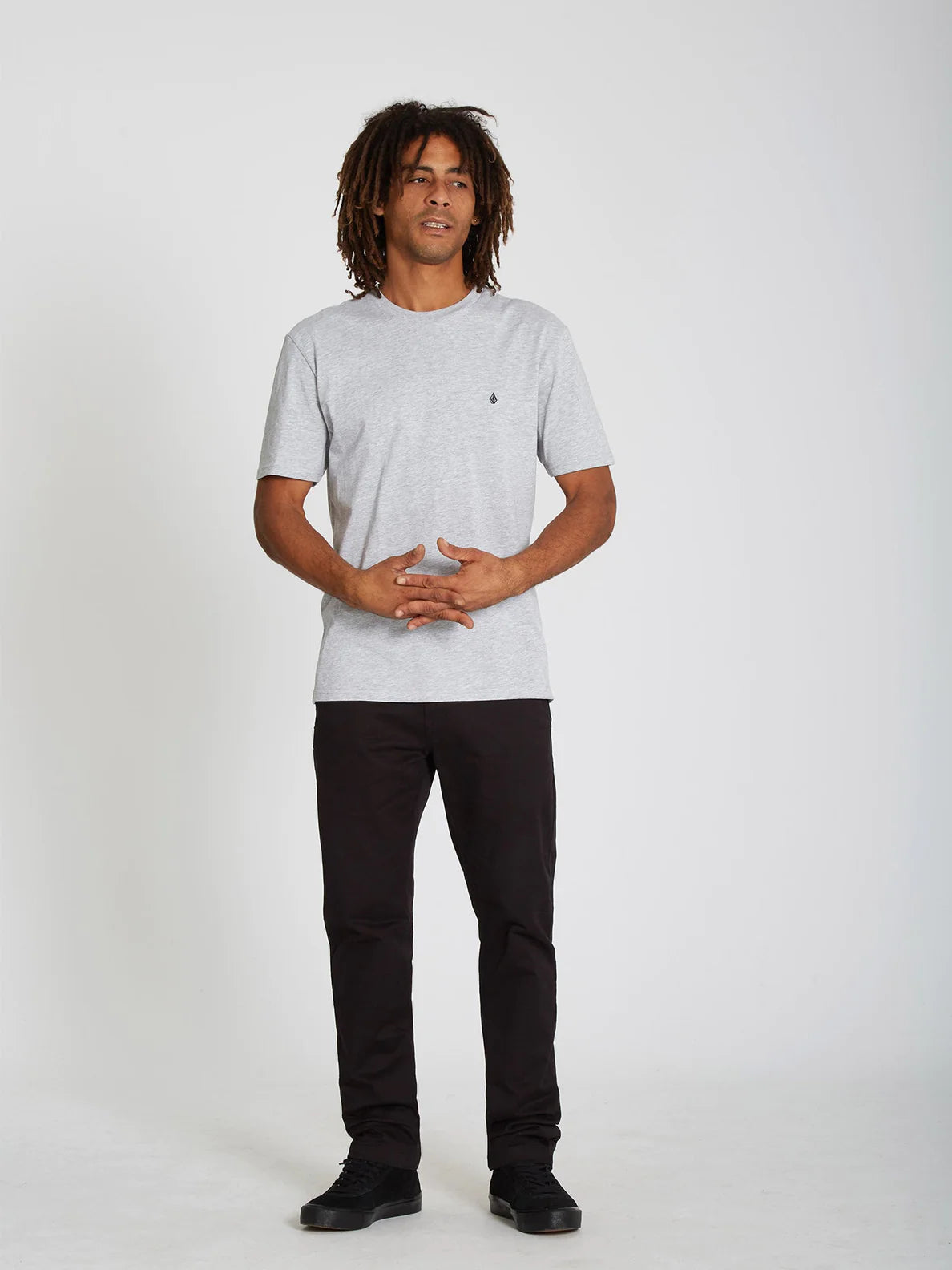 Camiseta Volcom Stone Blanks Heather Grey | Best selling products | No Koongo | surfdevils.com