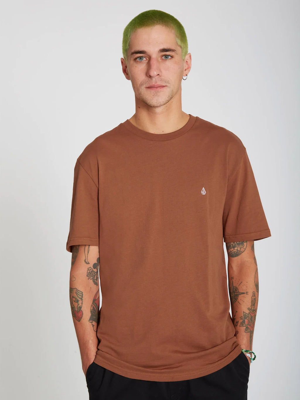 T-shirt Moka di Volcom Stone Blanks