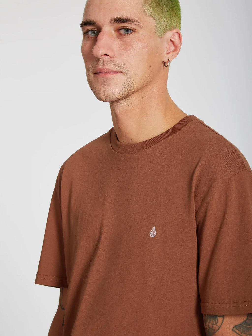 T-shirt Moka di Volcom Stone Blanks