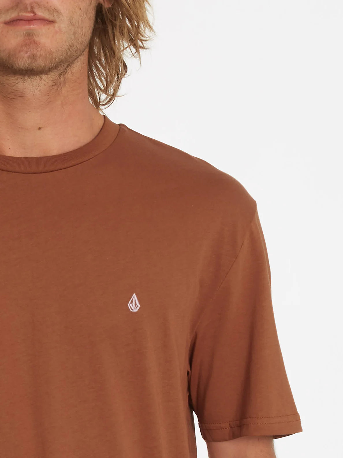 T-shirt Moka di Volcom Stone Blanks
