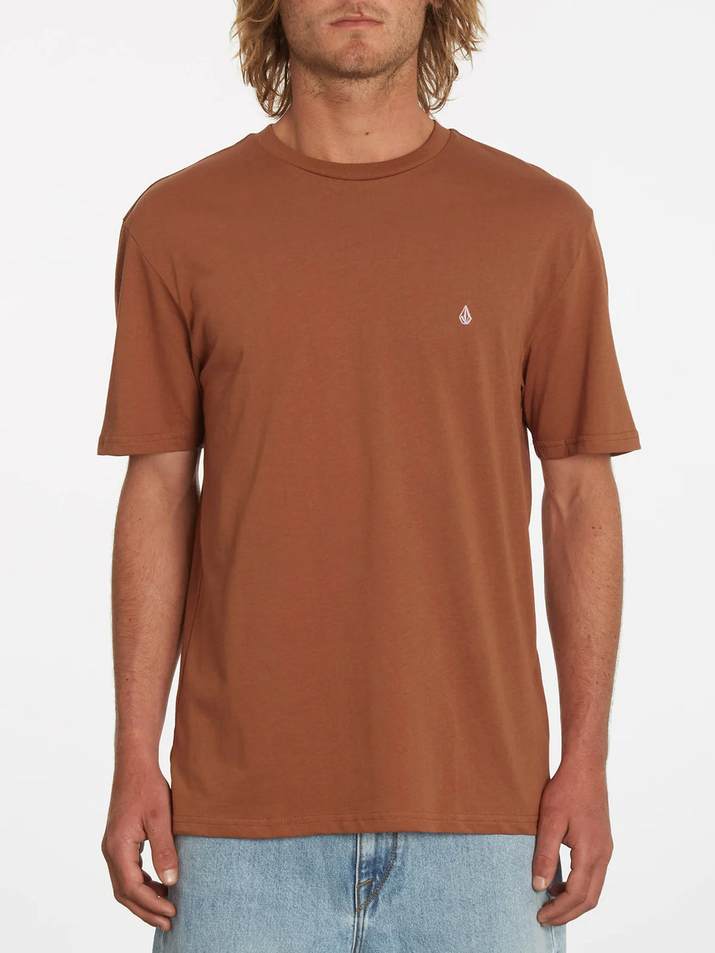 T-shirt Moka di Volcom Stone Blanks