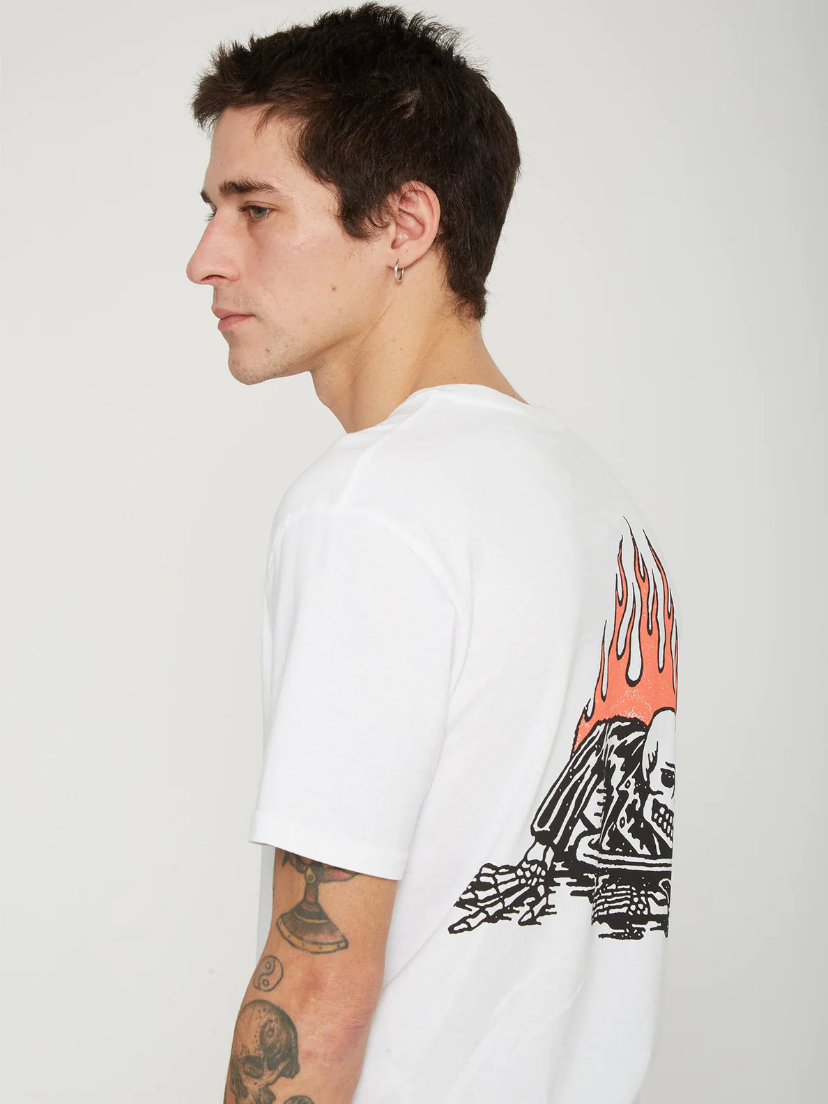 Volcom Zombie White T-shirt
