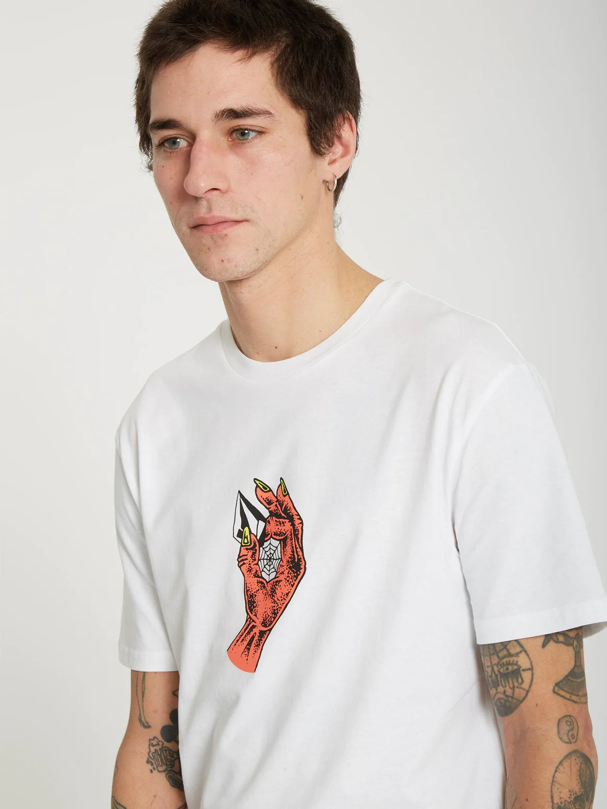 Camiseta Volcom Zombie White | surfdevils.com