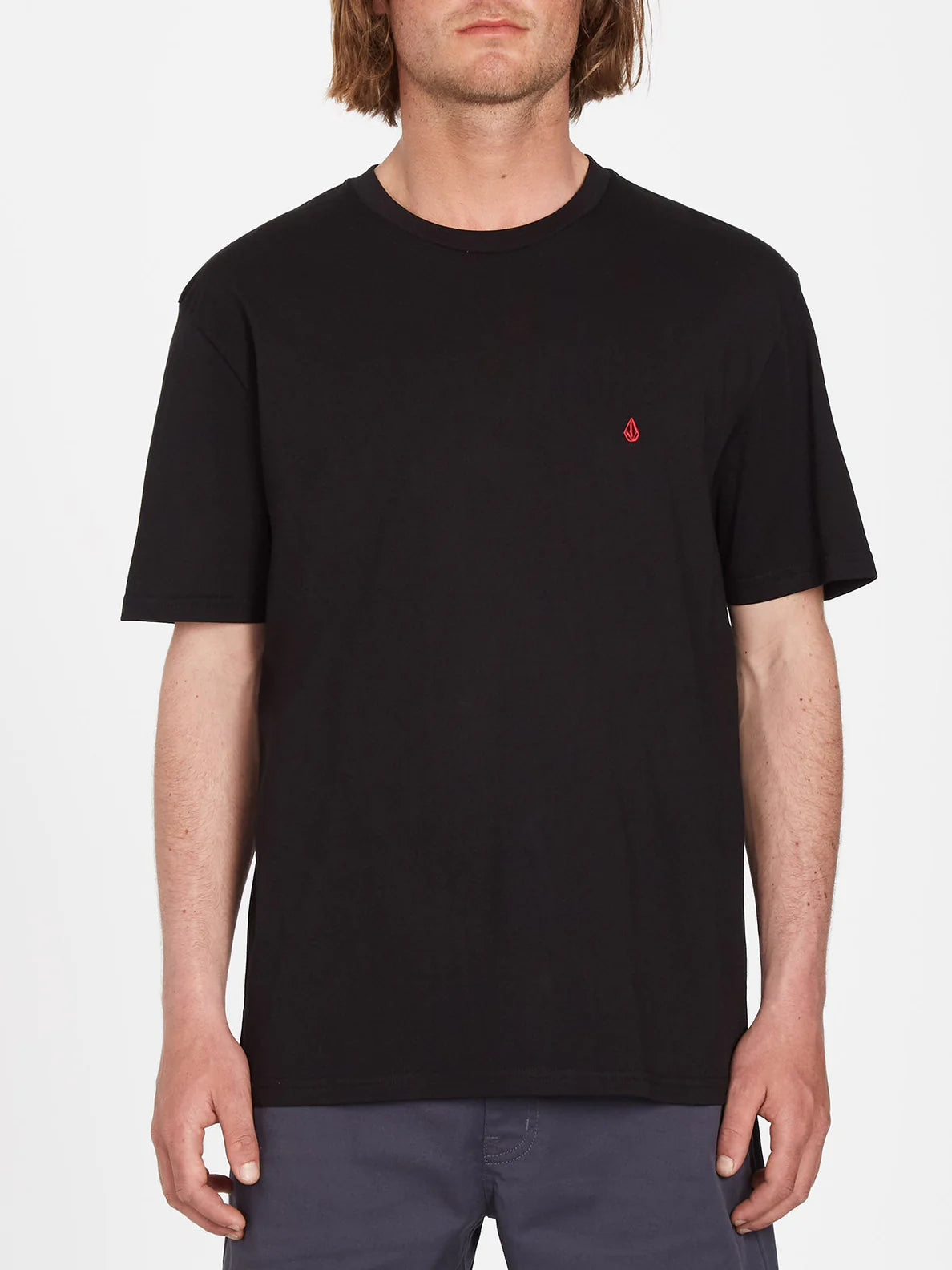 T-shirt nera di Volcom Stone Blanks