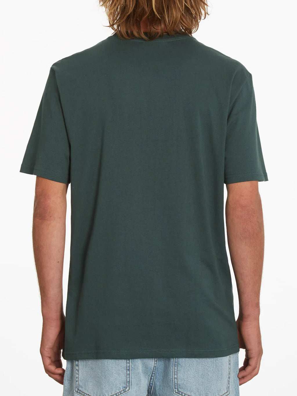T-shirt verde cedro sulla fronte di Volcom