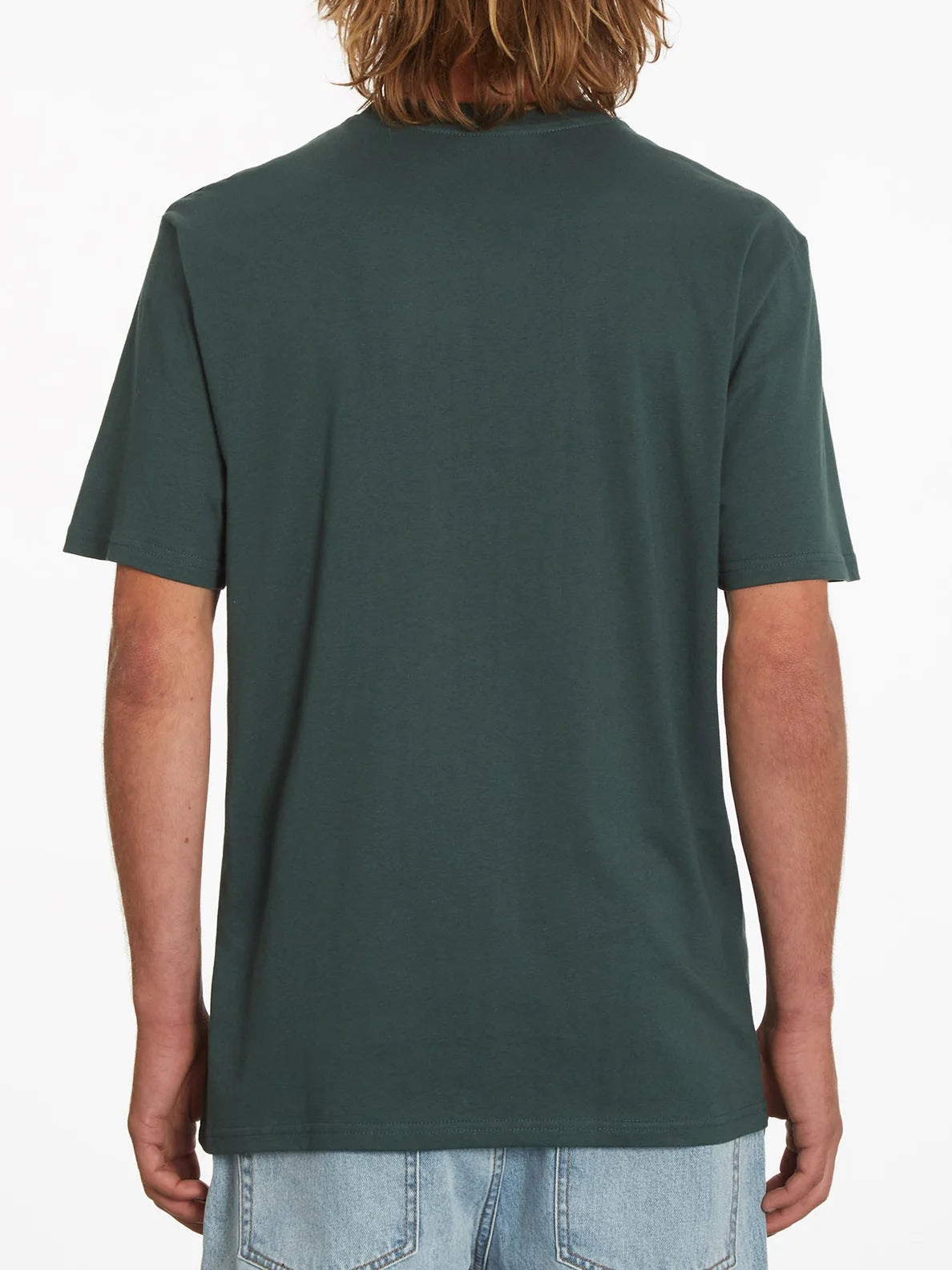 T-shirt verde cedro sulla fronte di Volcom