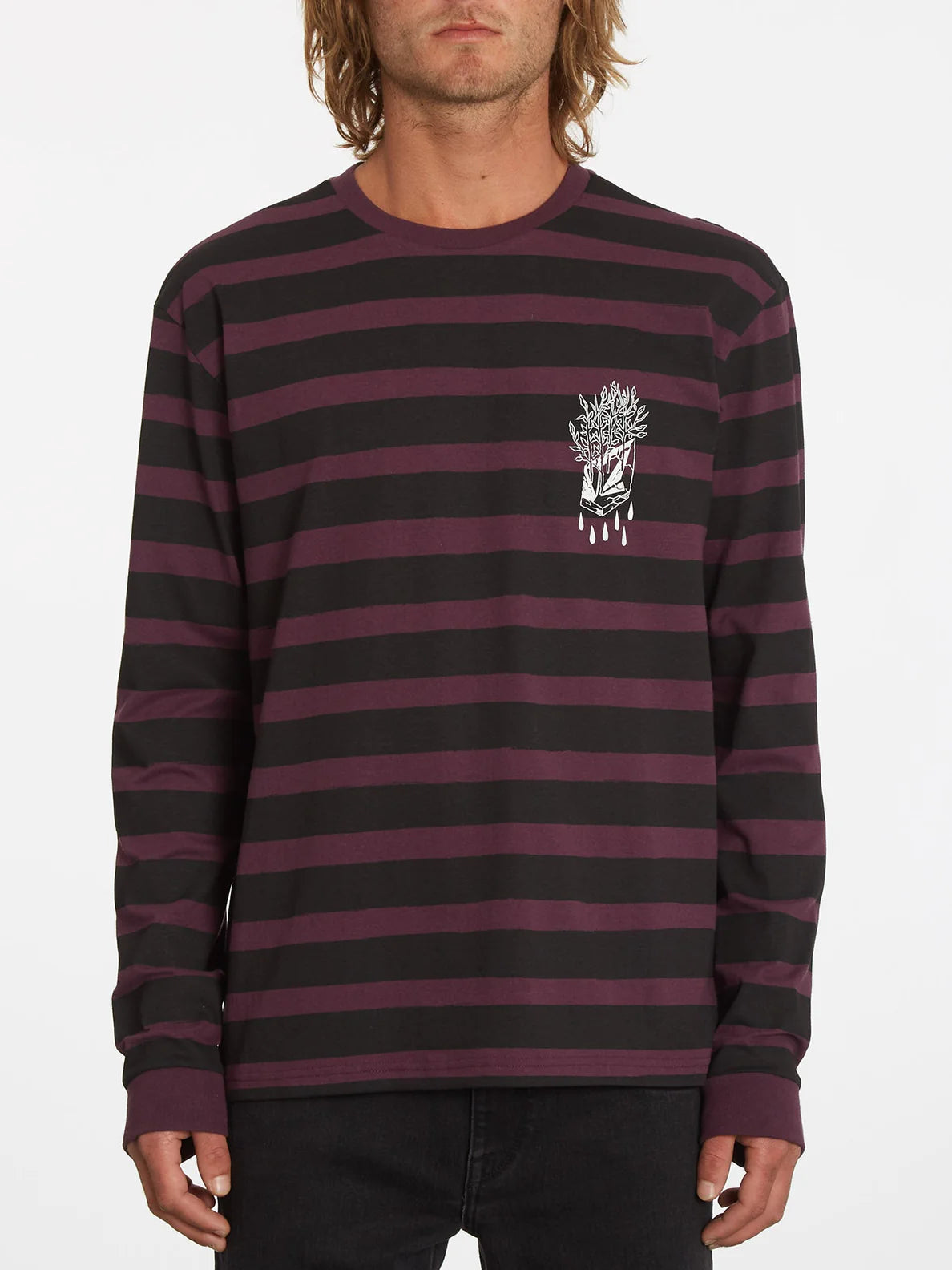 Volcom Vaderetro LS Mulberry T-Shirt