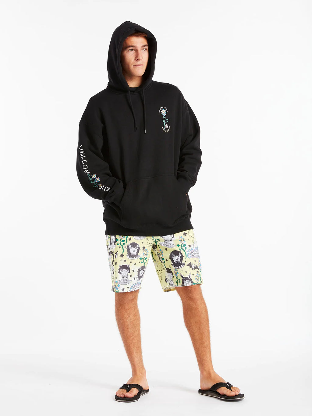 Volcom Surf Vitals Ozzy Wrong Po Black