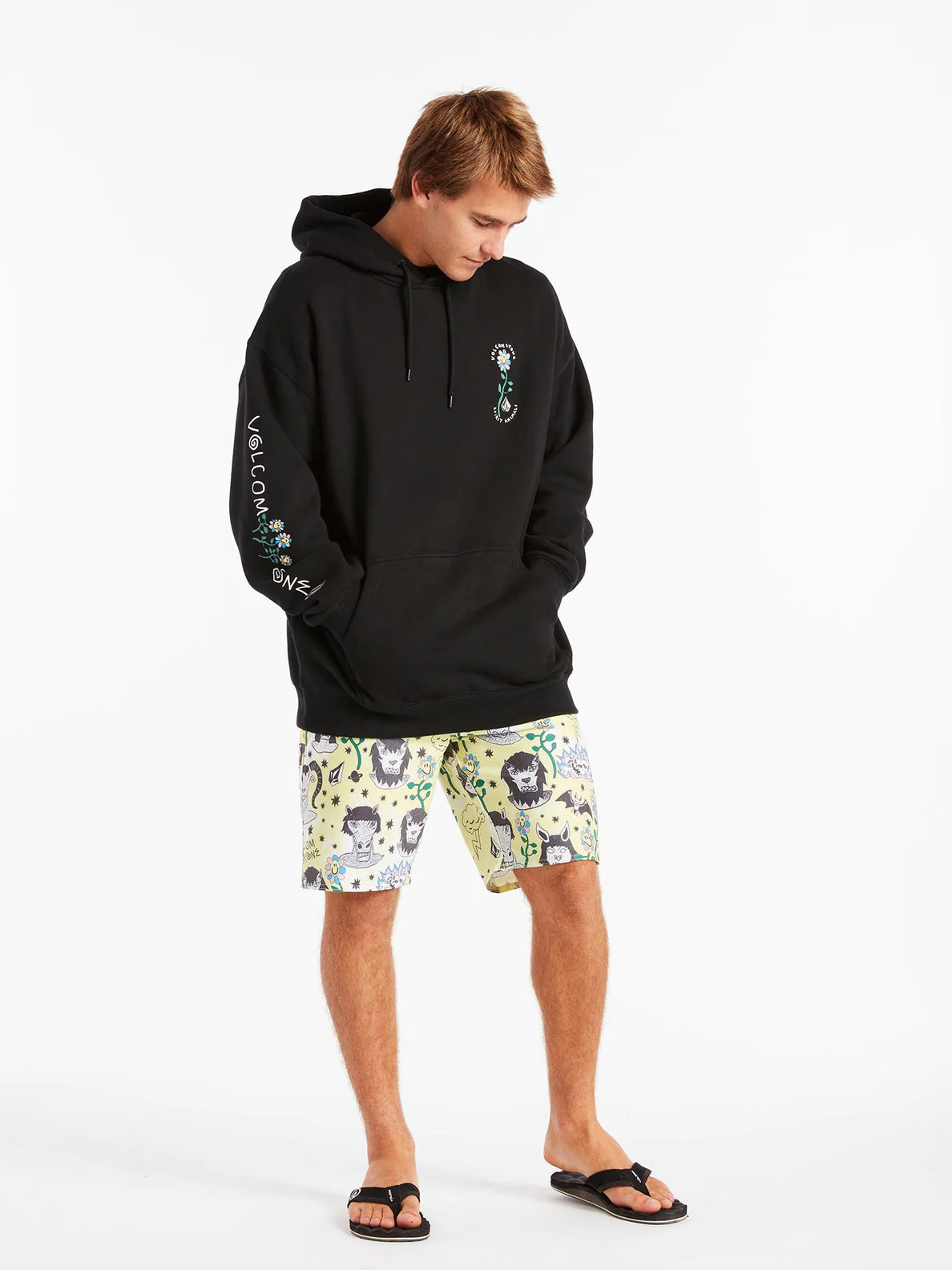 Volcom Surf Vitals Ozzy Wrong Po Black