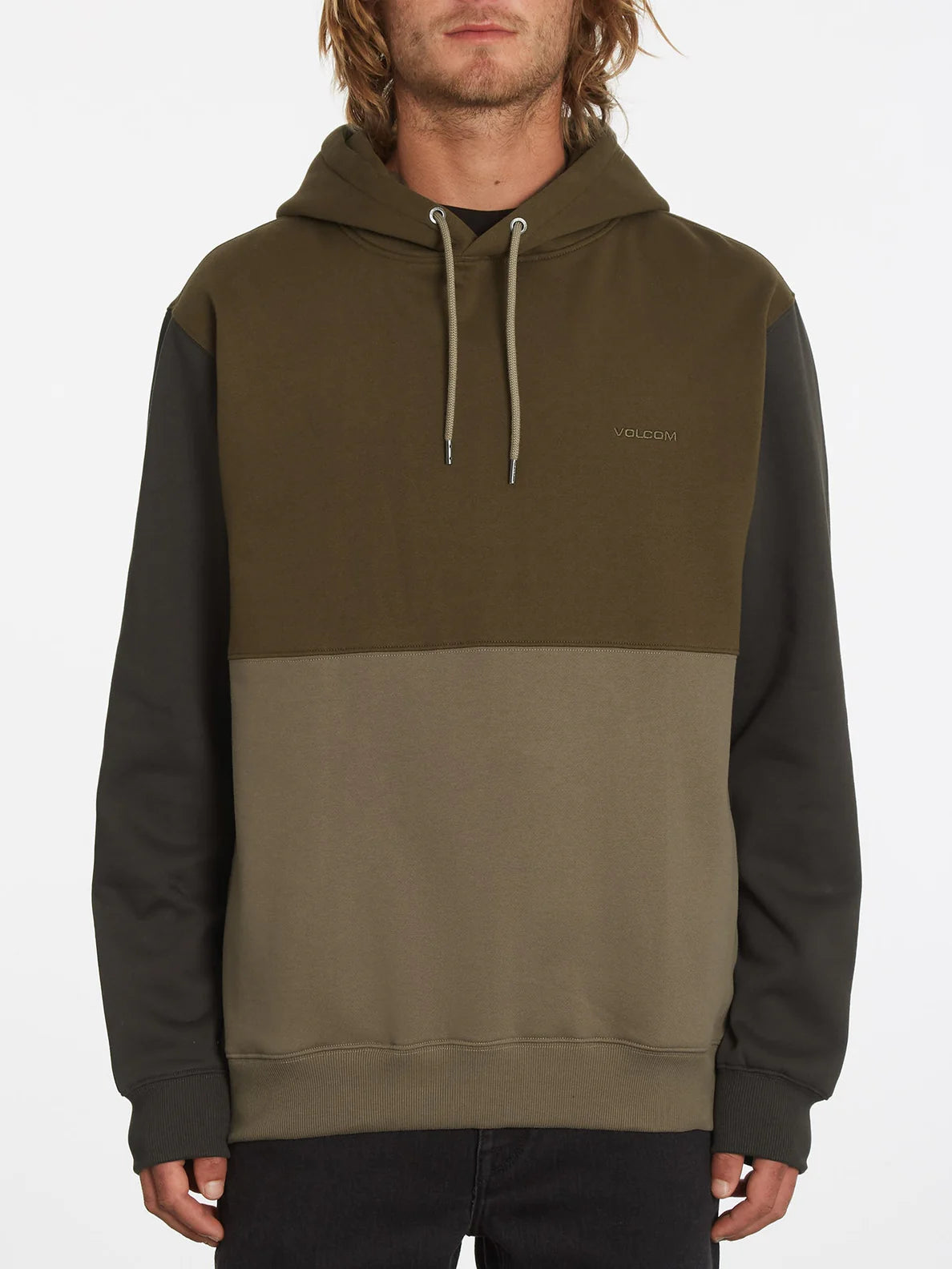 Sudadera Volcom Divided Po Service Green