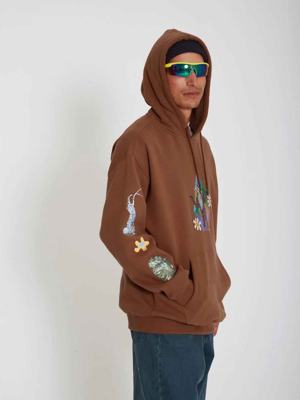 Sudadera Volcom Chrissie Abbott x French Po Mocha