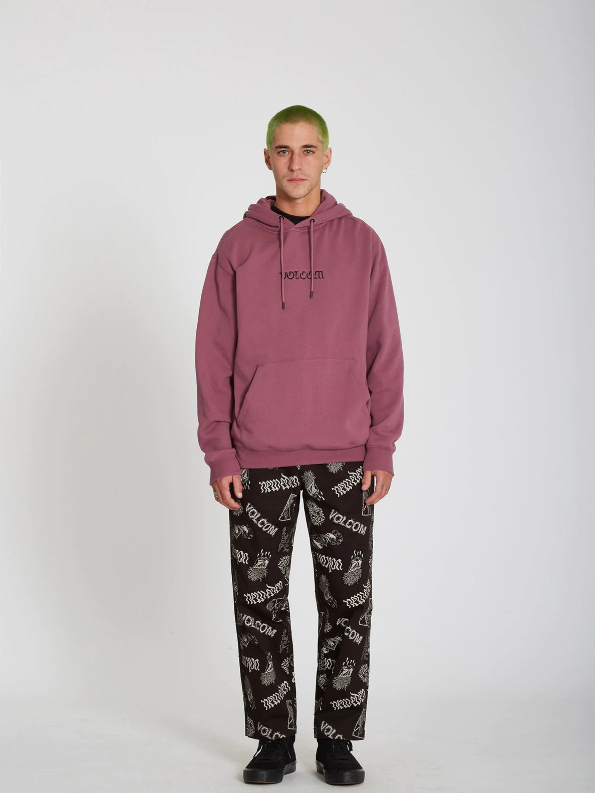 Felpa Volcom Gothstone Po Orchid