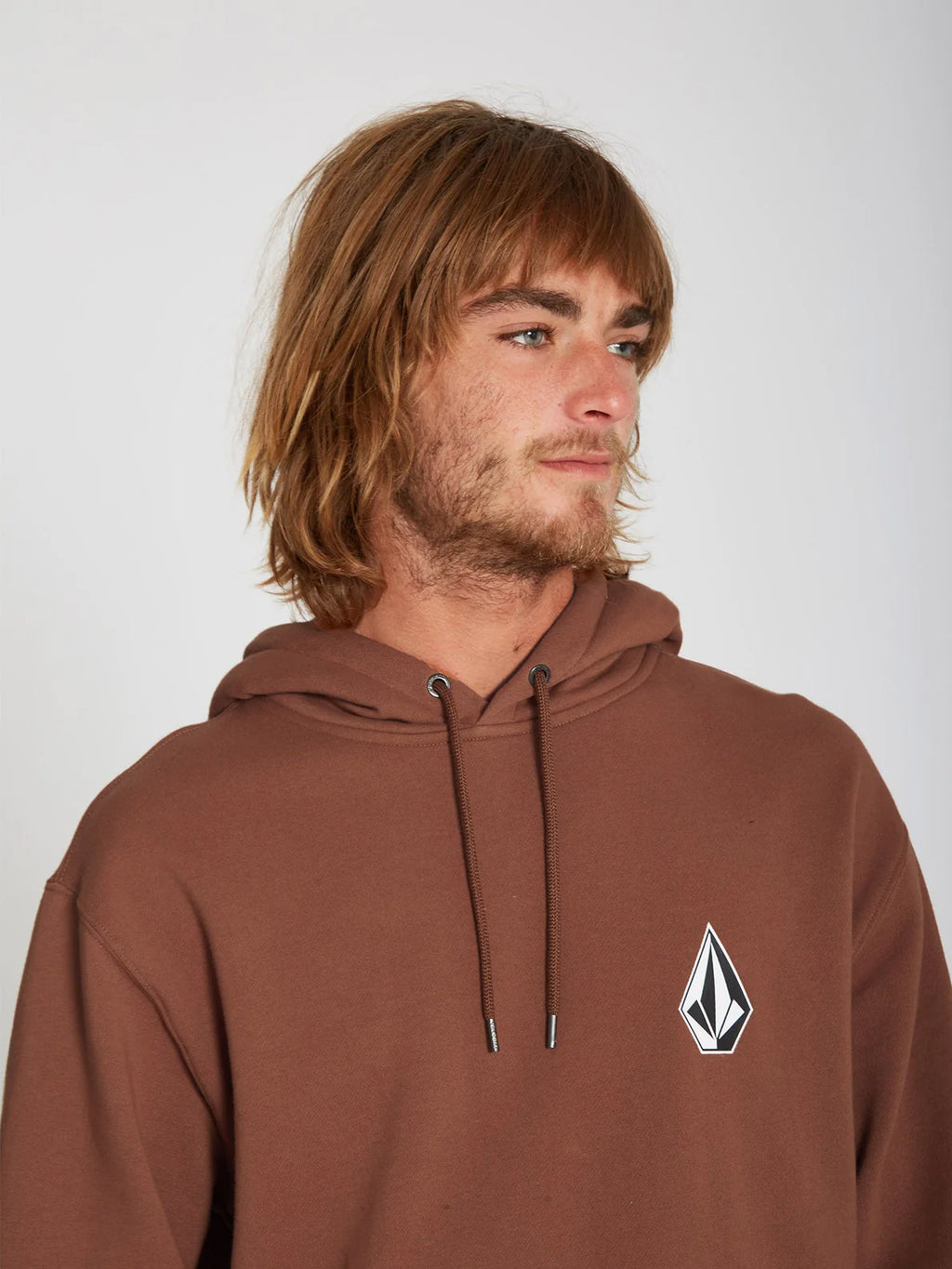 Felpa Volcom Iconic Stone Po Mocha